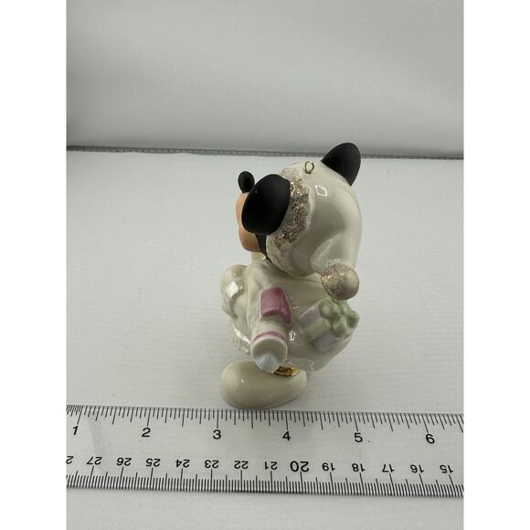 Vintage Lenox Disney 2003 Mickey Mouse Annual Christmas Ornament Porcelain - Picture 9 of 9